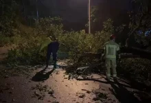 Nuevas efectaciones por lluvias en Copacabana. Foto: captura de pantalla