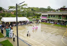 Nuevo colegio en Caldas. Foto/ Alcaldía